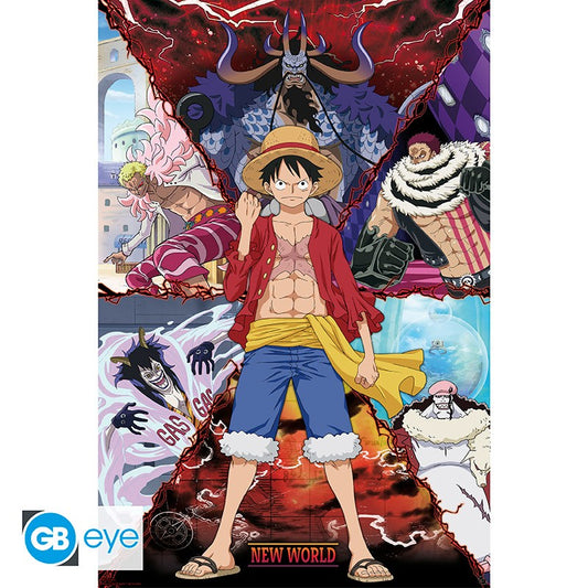 GBYDCO637	ONE PIECE - LUFFY VS NOUVEAU MONDE