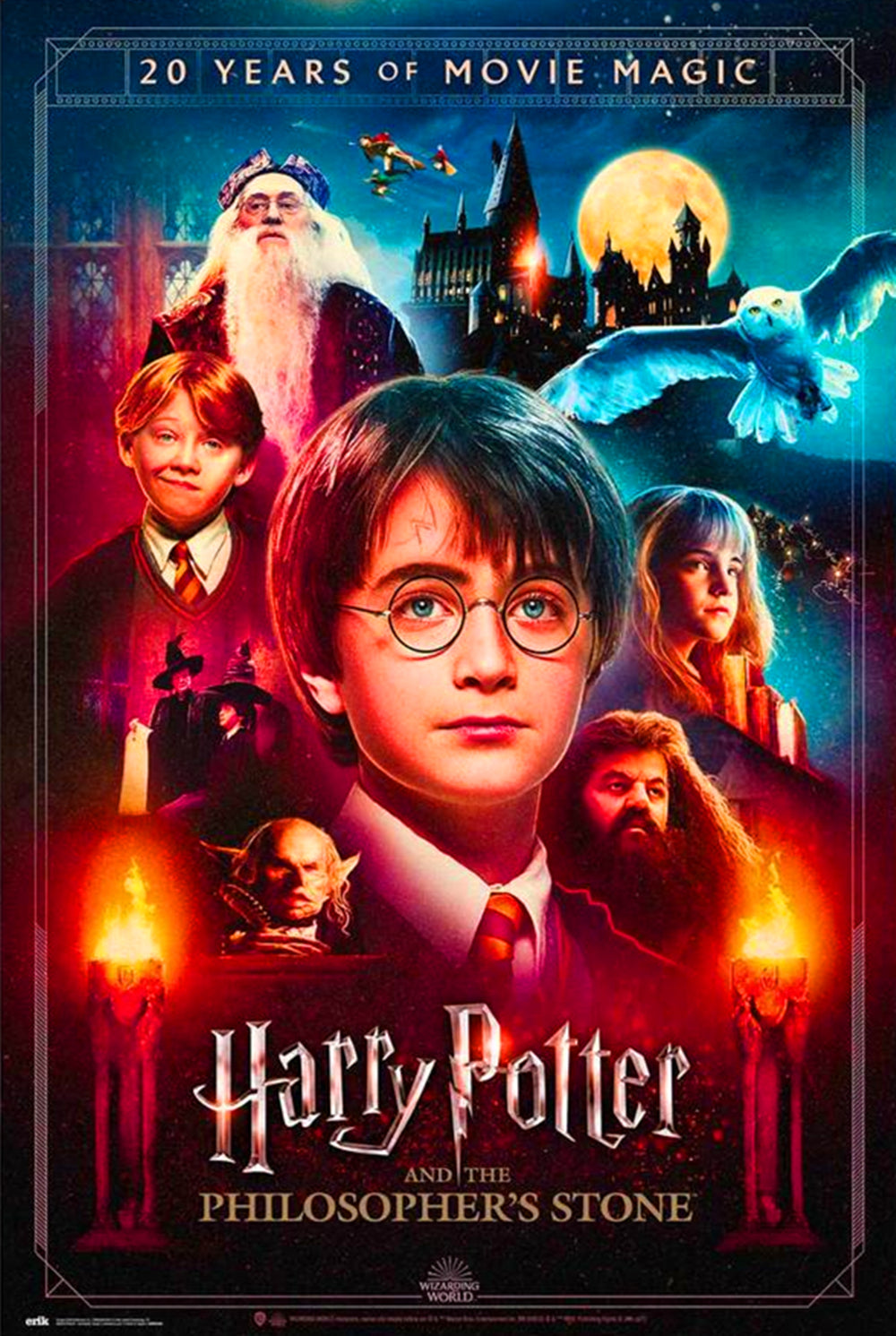 GPE5558P HARRY POTTER LA PIEDRA FILOSOFAL 20 ANIVERSARIO