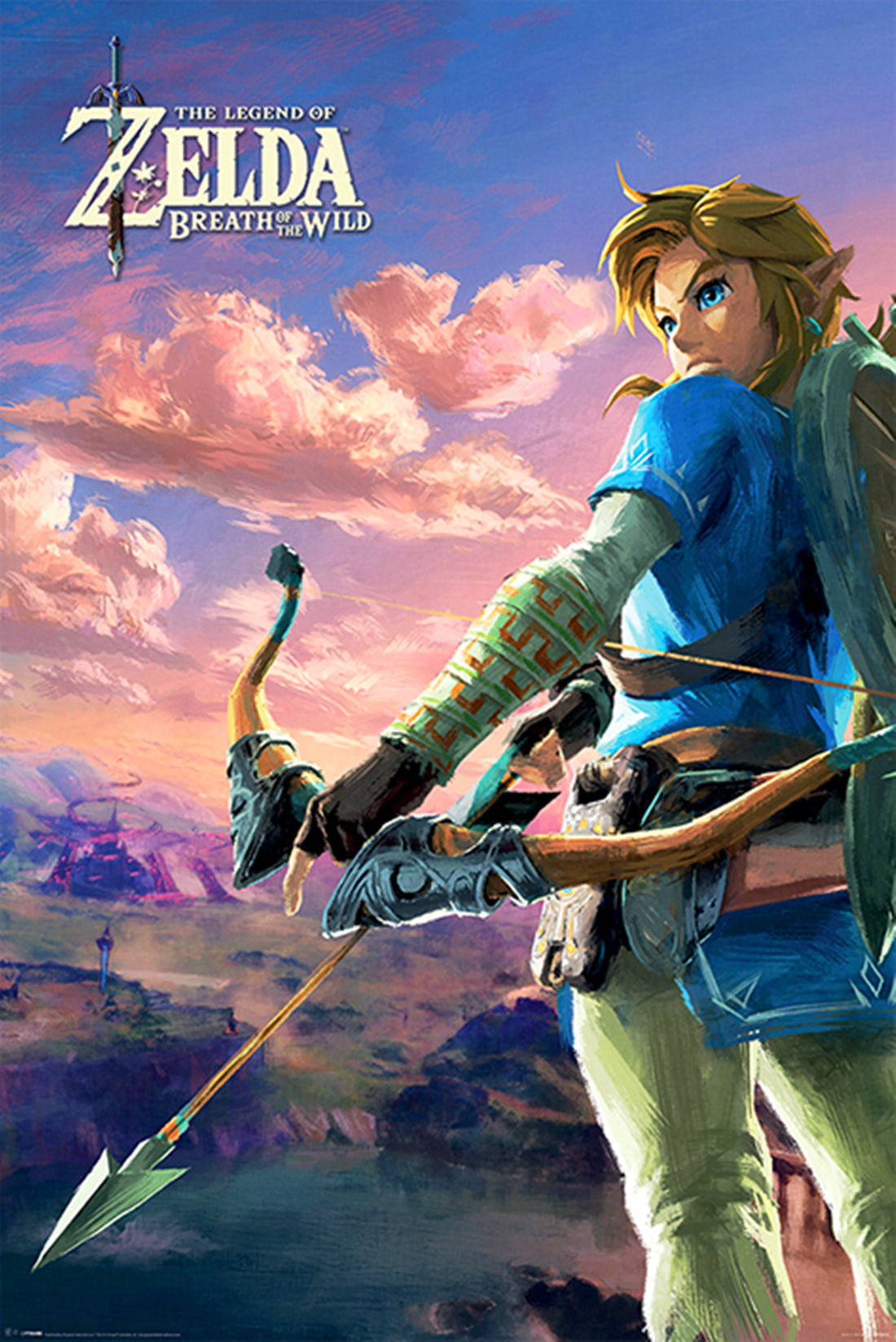 PP34041 The Legend of Zelda: Breath Of The Wild (Hyrule Scene Landscape)