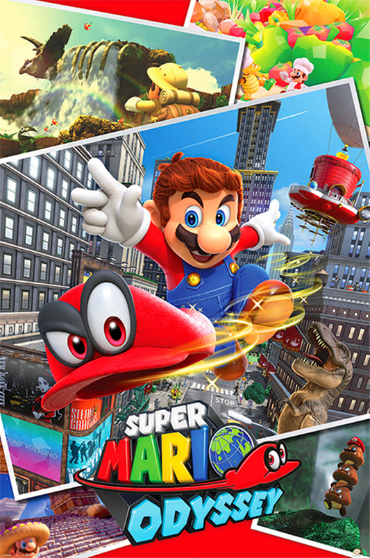 PP34229	SUPER MARIO ODYSSE COLLAGE