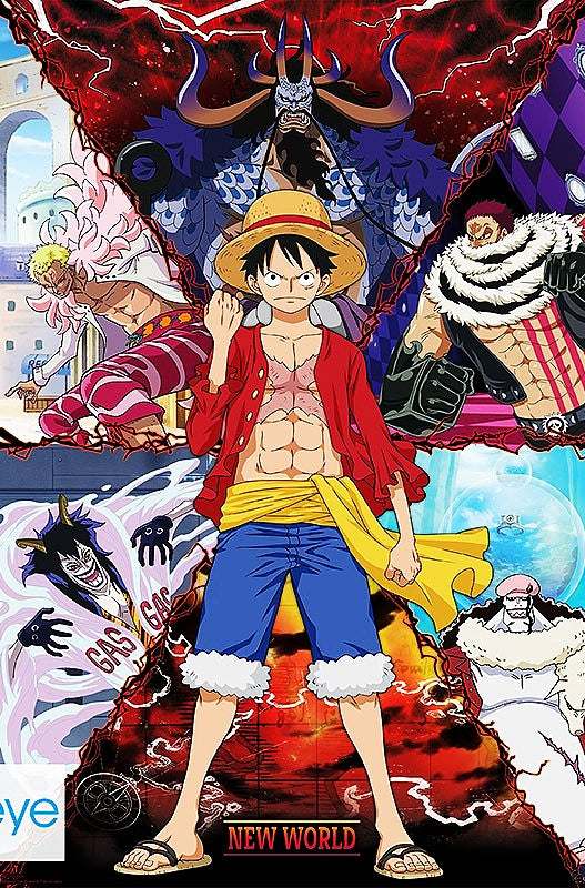 GBYDCO637	ONE PIECE - LUFFY VS NOUVEAU MONDE