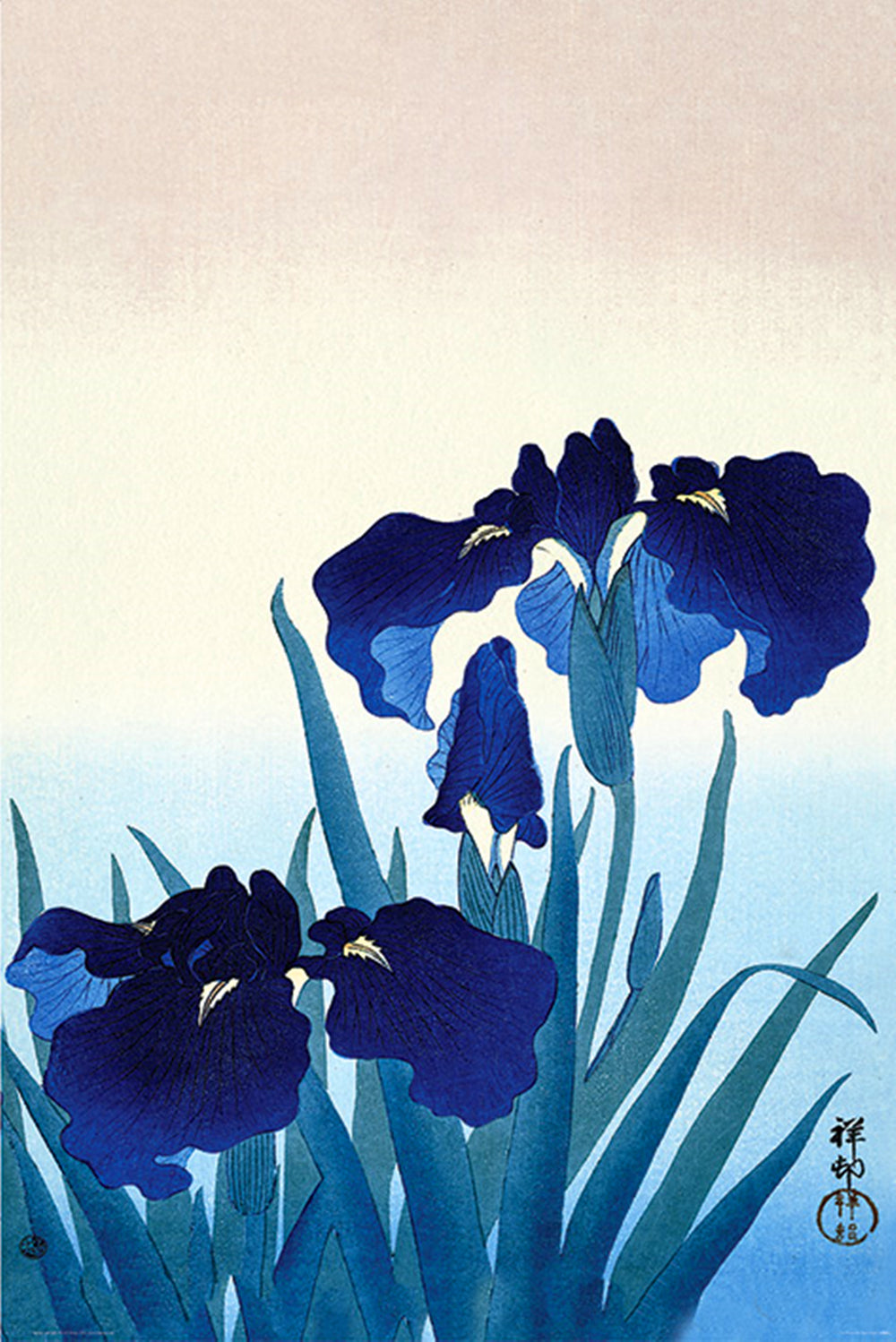 PP34658	Ohara Koson (Iris Flowers)