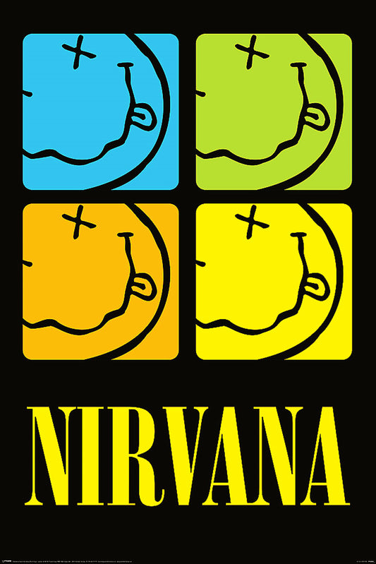 PP35032	NIRVANA (SMILEY SQUARES)