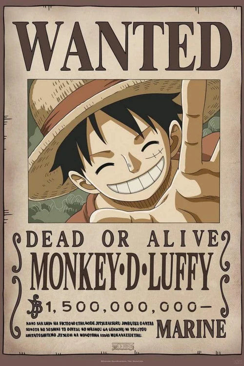 ABYDCO583 WANTED LUFFY NEWN2