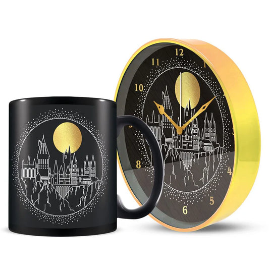 GP86568 Horloge Bureau + Morming Set Harry Potter (Golden Moon)