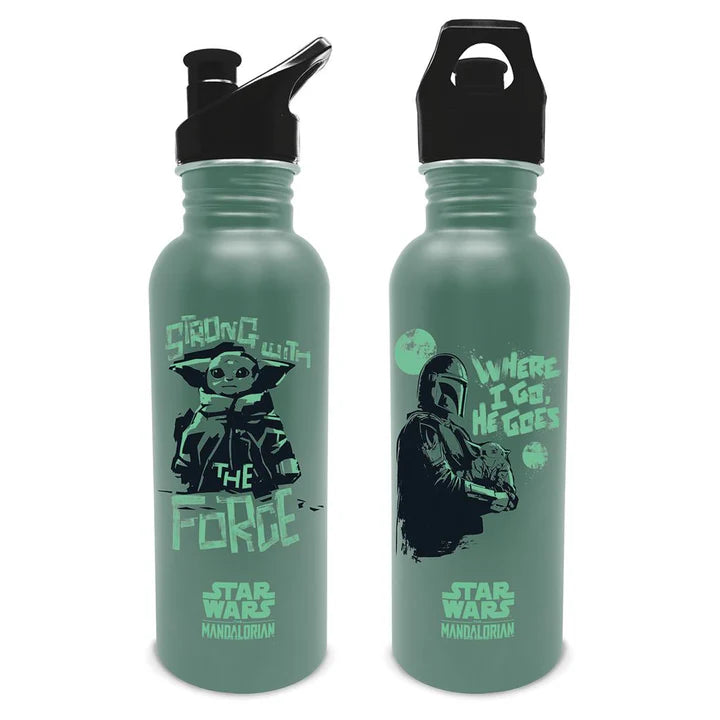 MDB27746 Star Wars (Mandalorian) Métal Bottle