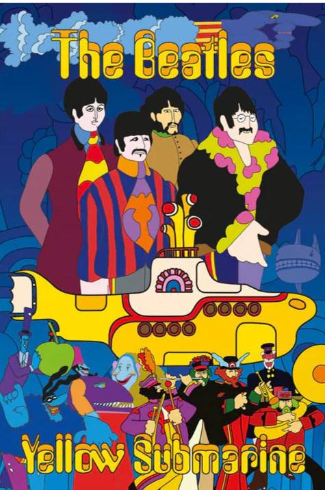 PP35352 THE BEATLRS (YELLOW SUBMARINE)