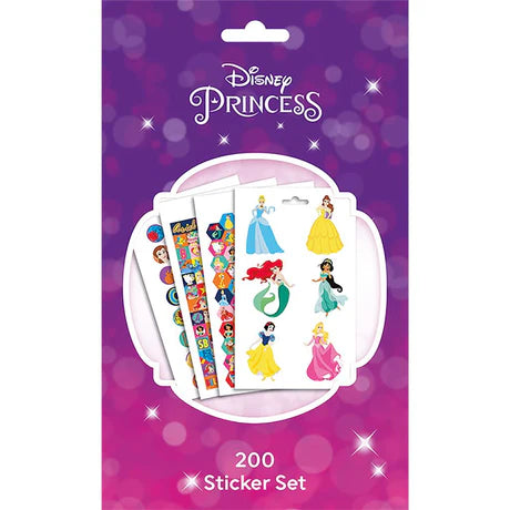 PS7483 200 Sticker Set (Disney Princess)