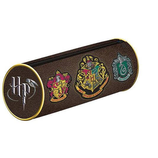 SR72357 Barrel Pencil Case (Hogwarts Crest)
