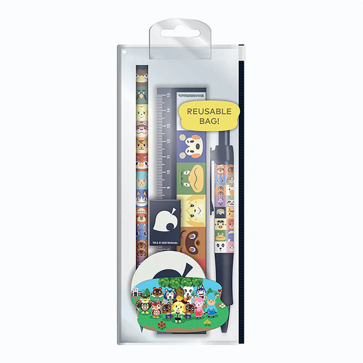 SR73396 Animal Crossing (Villager squares) Stationery Set