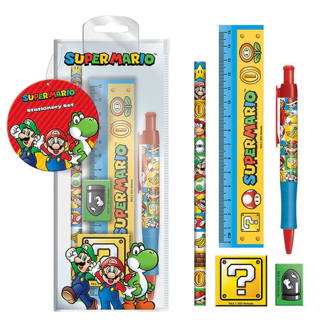 SR73430  Super Mario (Core) Stationery Set